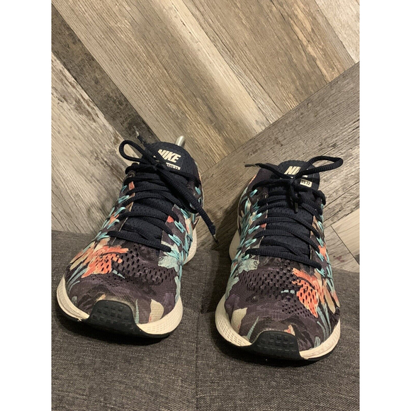 Nike Air Zoom Pegasus 32 Photosynthesis 724381-401 Dark Obsidian Floral Sz 11 US main image 3